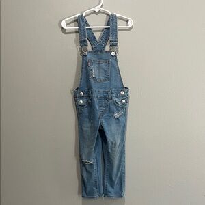 Levi's  Denim Overalls size 1-2 years or 2T